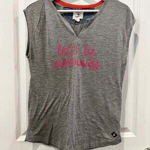 Sperry Gray Sleeveless T - Lets Be Mermaids